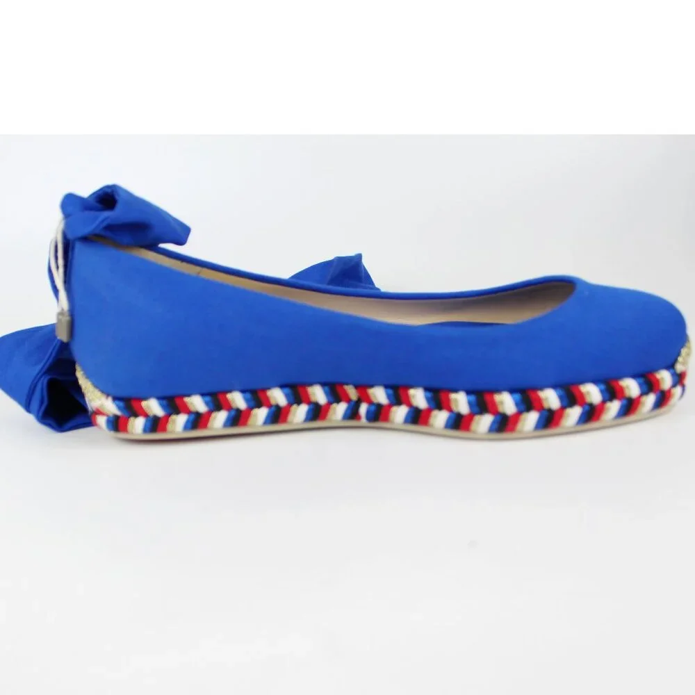 NEW Christian Louboutin Barbaria Espadrilles Flats - Party & Events & Travel